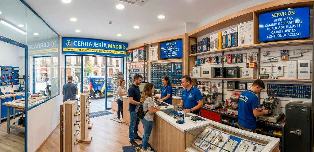 Cambio de bombines puertas en Carabaña